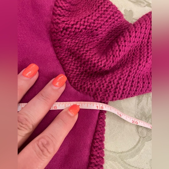 New Fashion Nova All About My Business Faux Suede Fur Collar Fuchsia Jac… - Picture 11 of 16